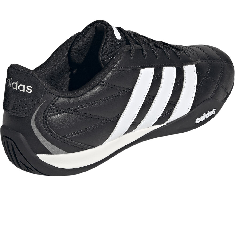 adidas zapatilla moda hombre ADIPISTA NEGRO vista trasera