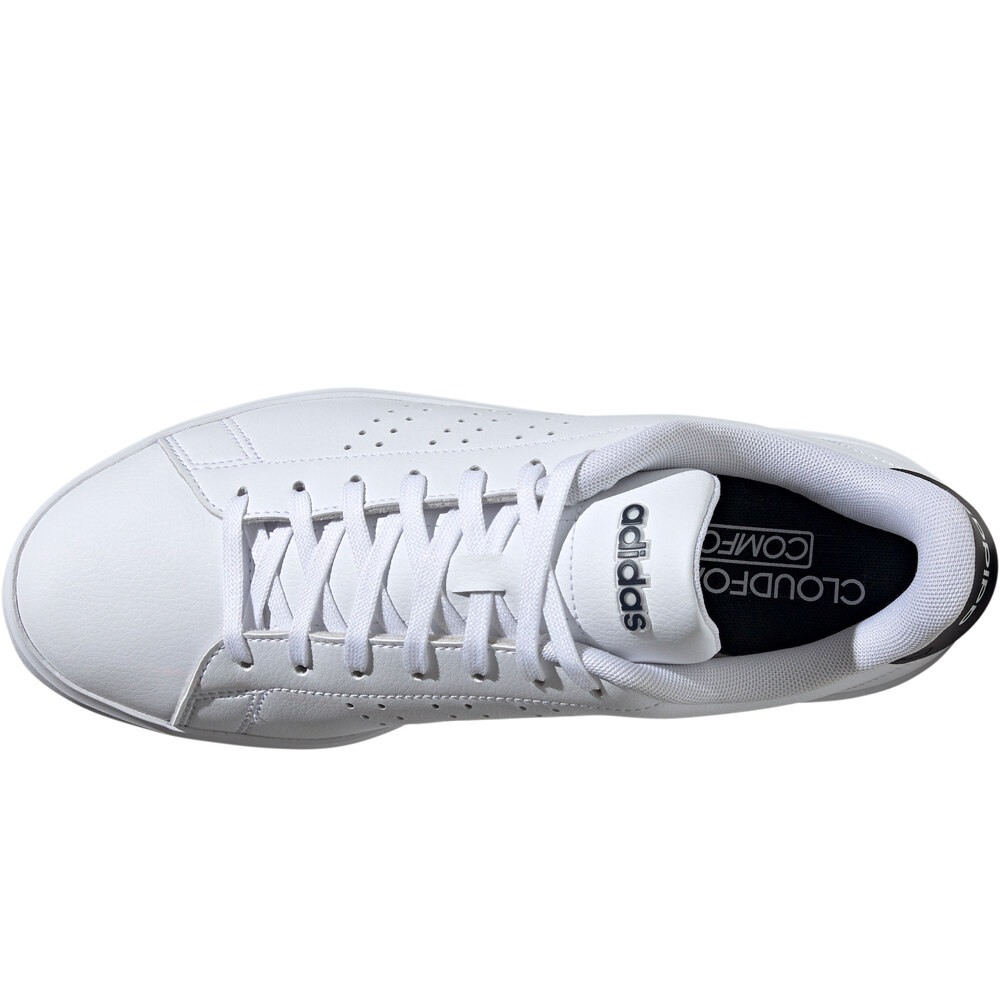 adidas zapatilla moda hombre ADVANTAGE 2.0 BLANCO 05