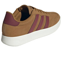 adidas zapatilla moda hombre BARREDA MARRON vista trasera