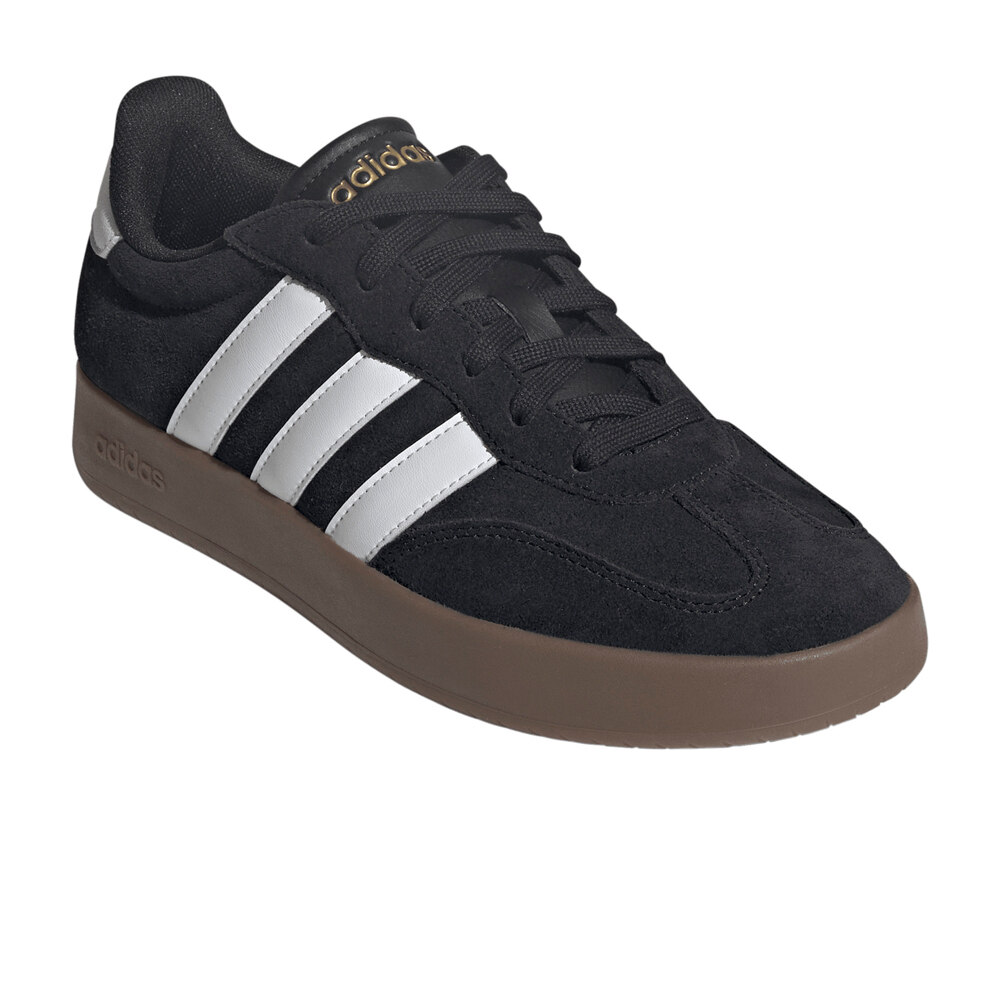 adidas zapatilla moda hombre BARREDA NEGRO lateral interior