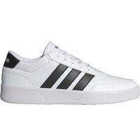adidas zapatilla moda hombre BREAKNET 3.0 BLANCO lateral exterior