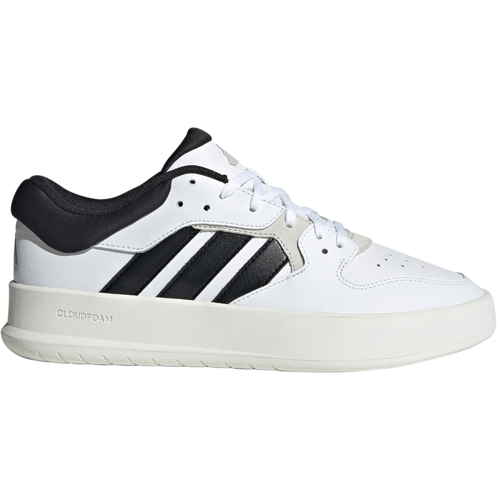 adidas zapatilla moda hombre COURT 24 BLANCO lateral exterior