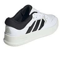 adidas zapatilla moda hombre COURT 24 BLANCO vista trasera