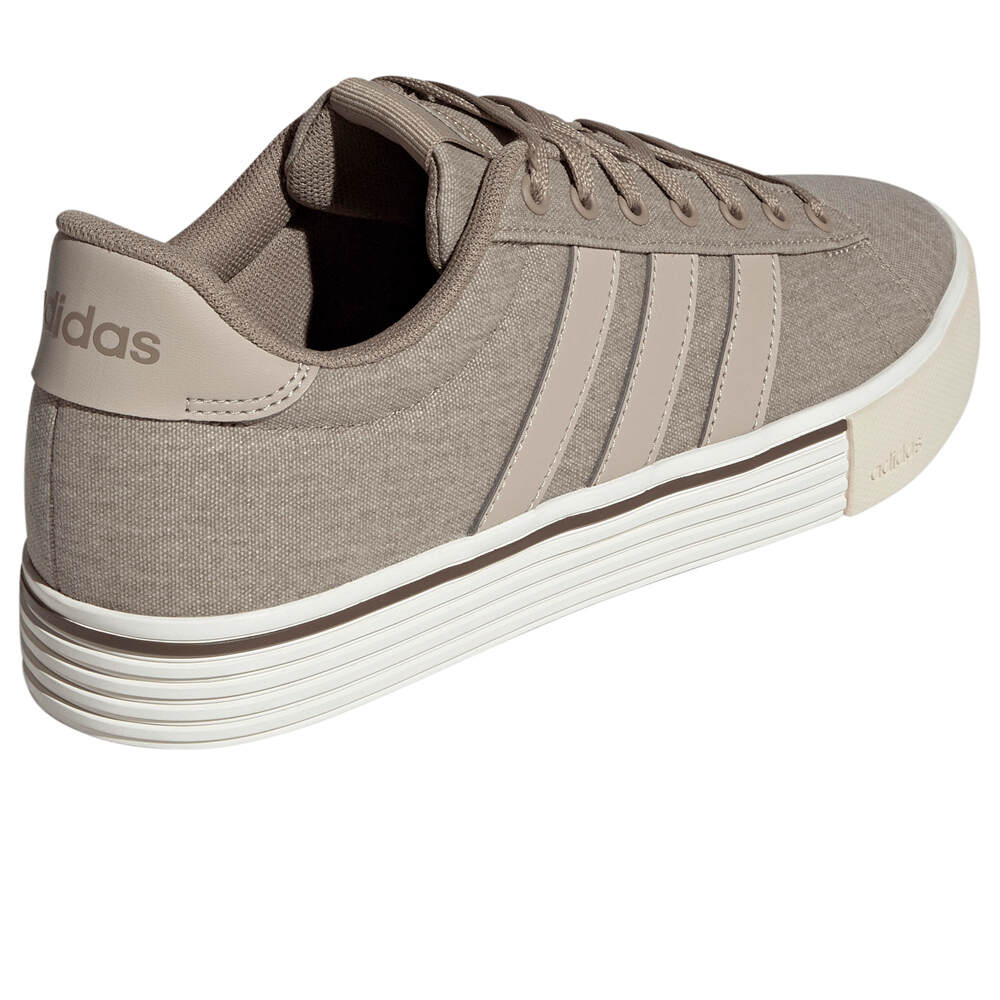 adidas zapatilla moda hombre DAILY 4.0 ROJO vista trasera