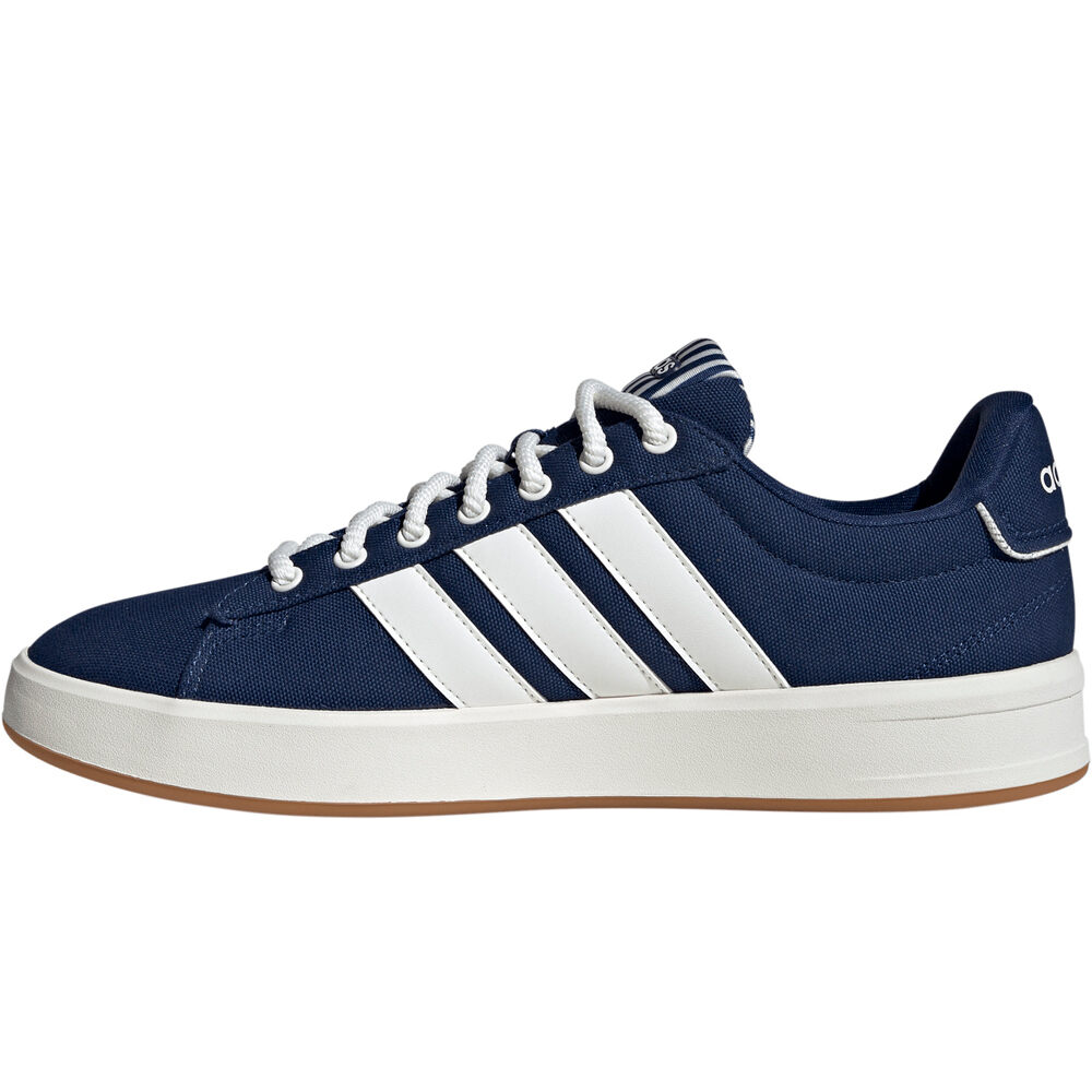 adidas zapatilla moda hombre GRAND COURT 3.0 AZUL puntera