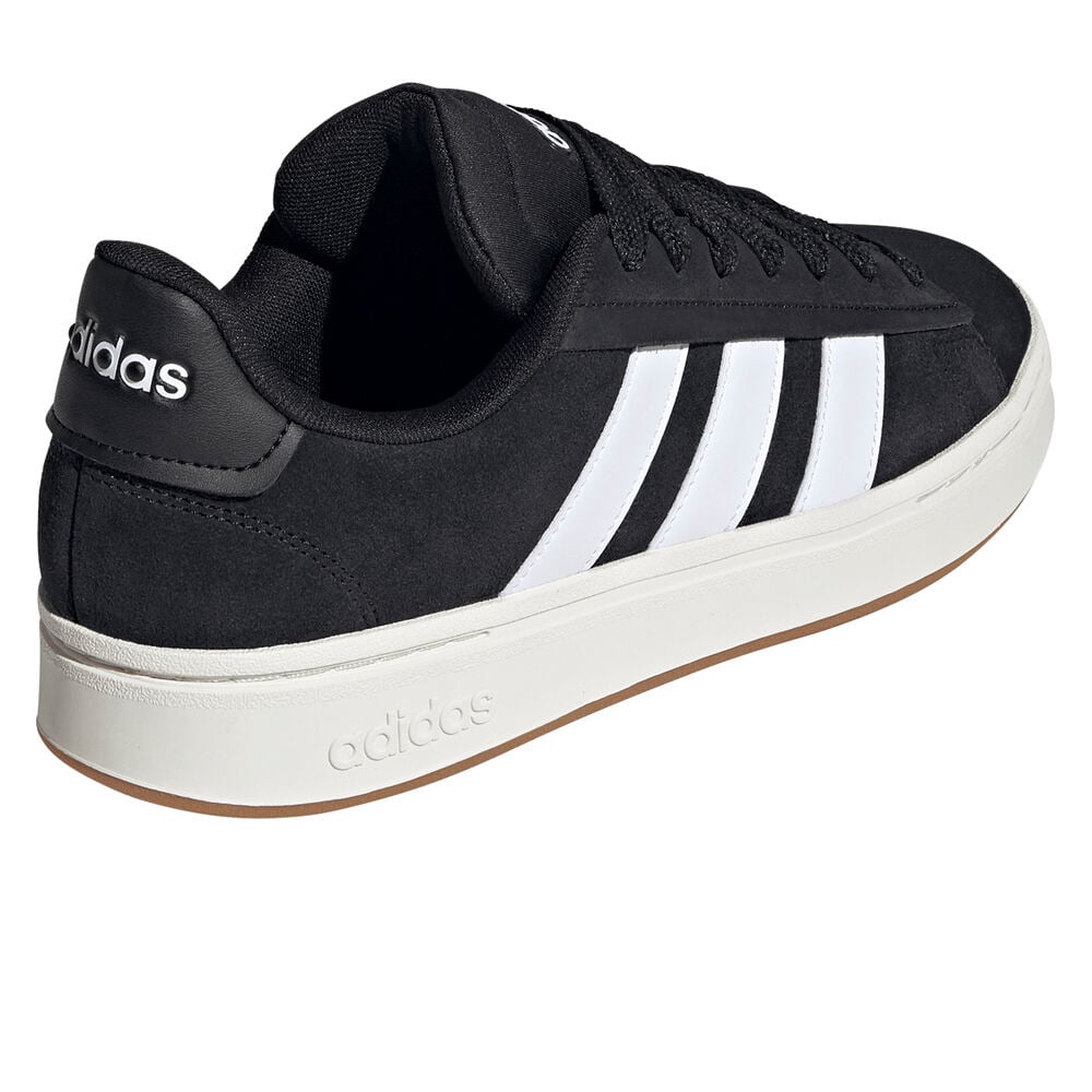 adidas zapatilla moda hombre GRAND COURT ALPHA 00s NEGRO vista trasera