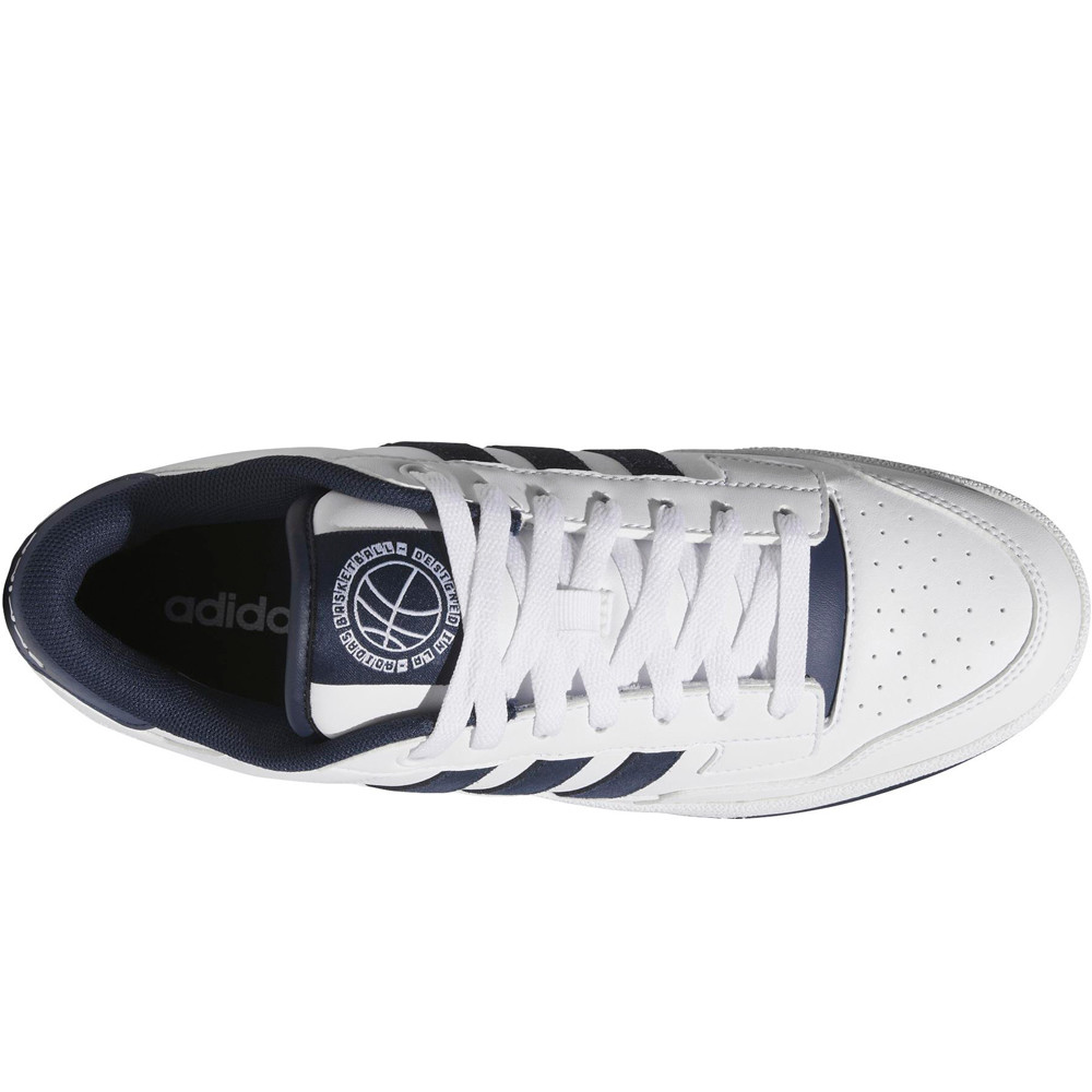 adidas zapatilla moda hombre RAPID COURT LOW BLANCO 05