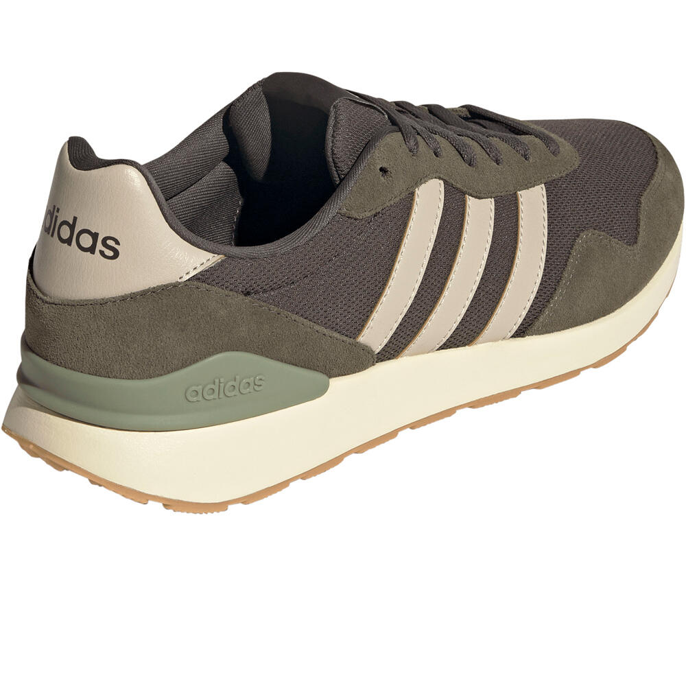 adidas zapatilla moda hombre RUN 60S 4.0 AZUL vista trasera