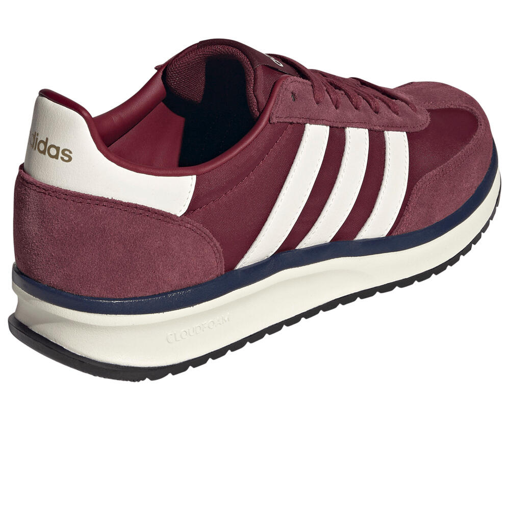 adidas zapatilla moda hombre RUN 70S 2.0 ROJO vista trasera