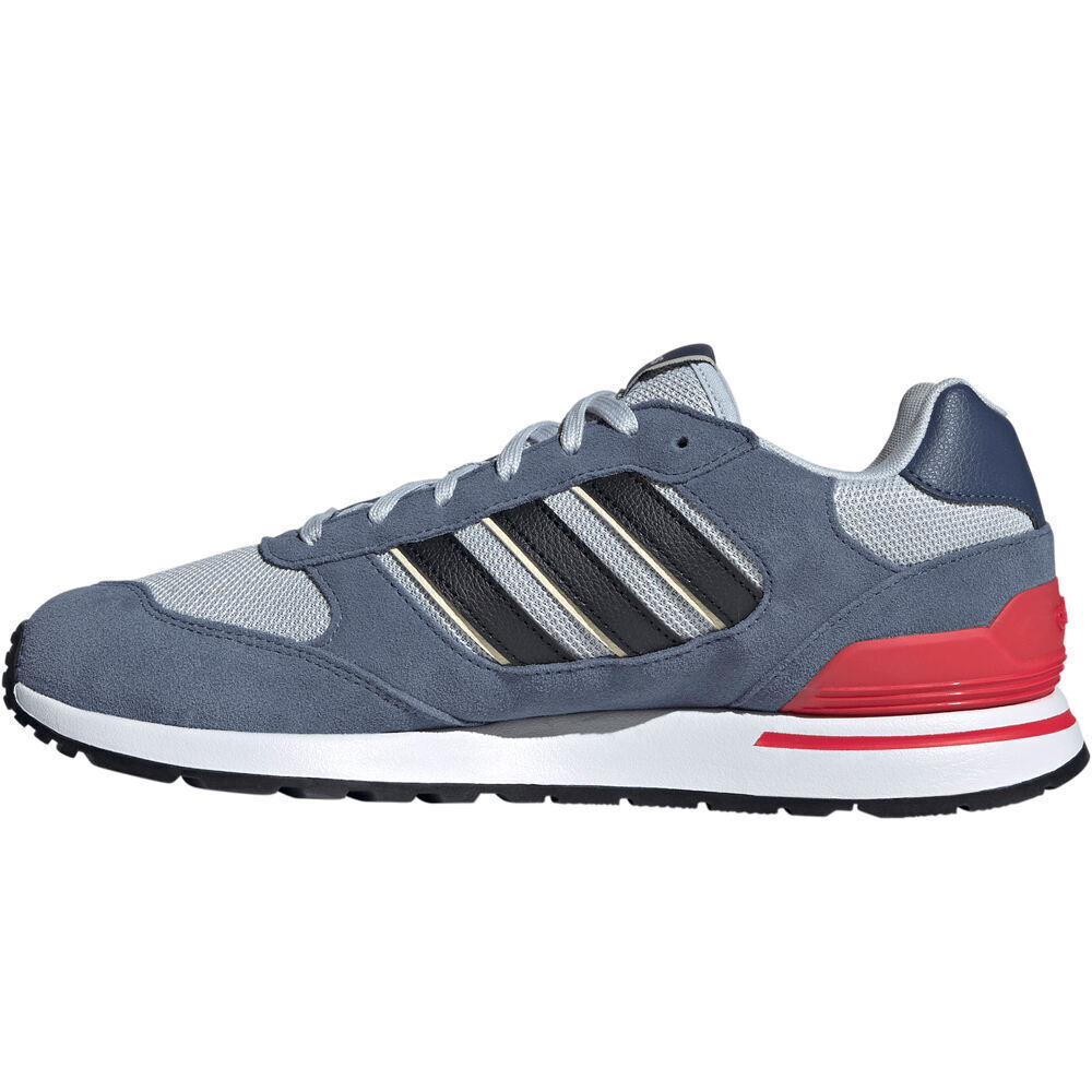 adidas zapatilla moda hombre RUN 80S AZUL puntera