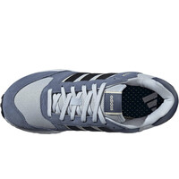 adidas zapatilla moda hombre RUN 80S AZUL vista superior