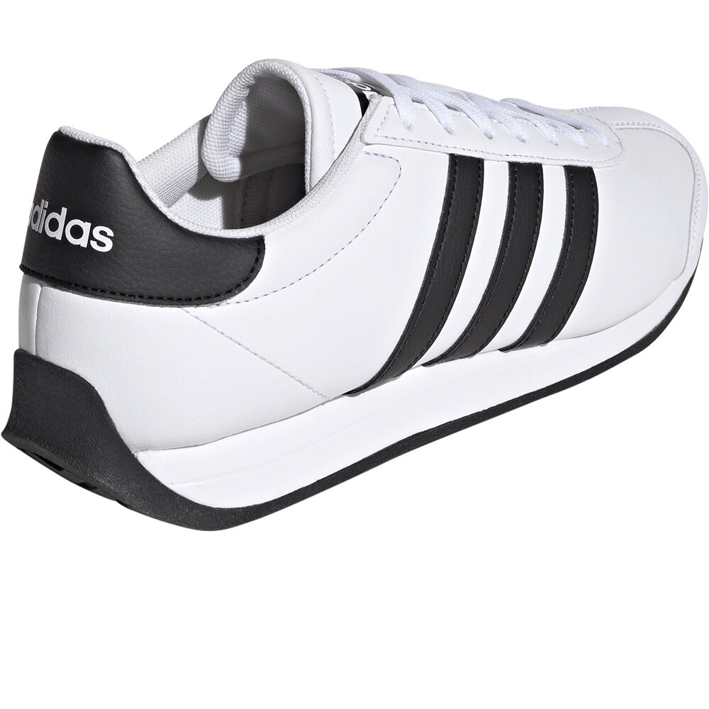 adidas zapatilla moda hombre RUNVISTA BLANCO vista trasera