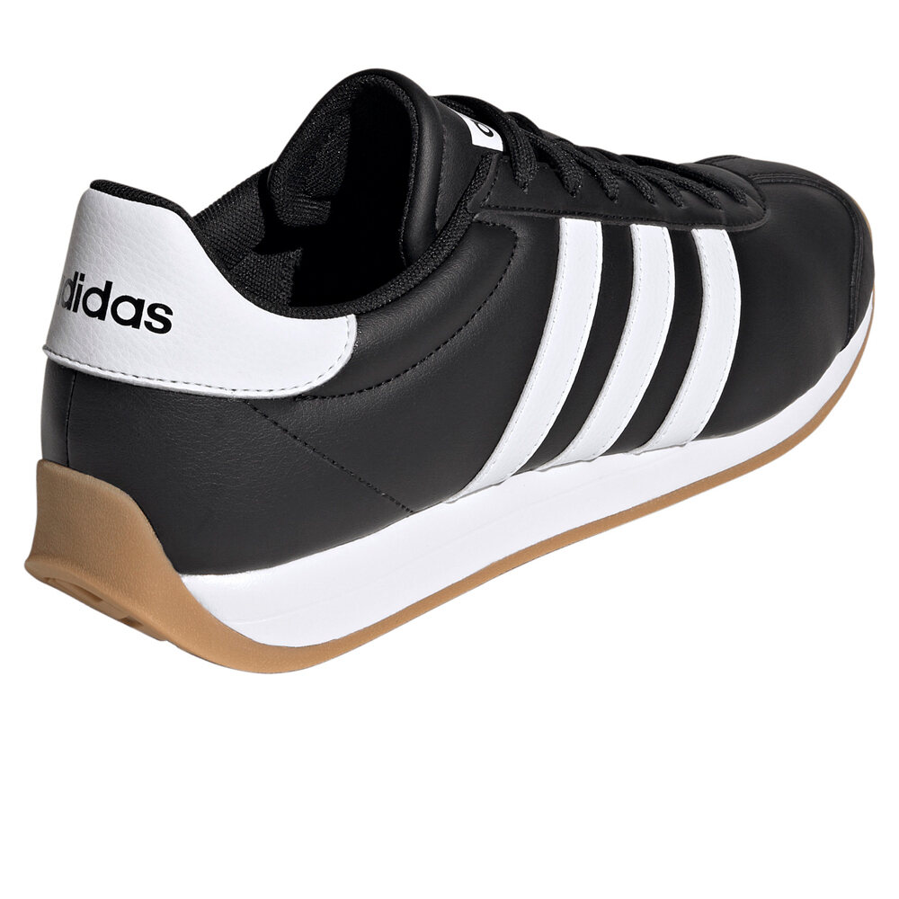 adidas zapatilla moda hombre RUNVISTA NEGRO vista trasera