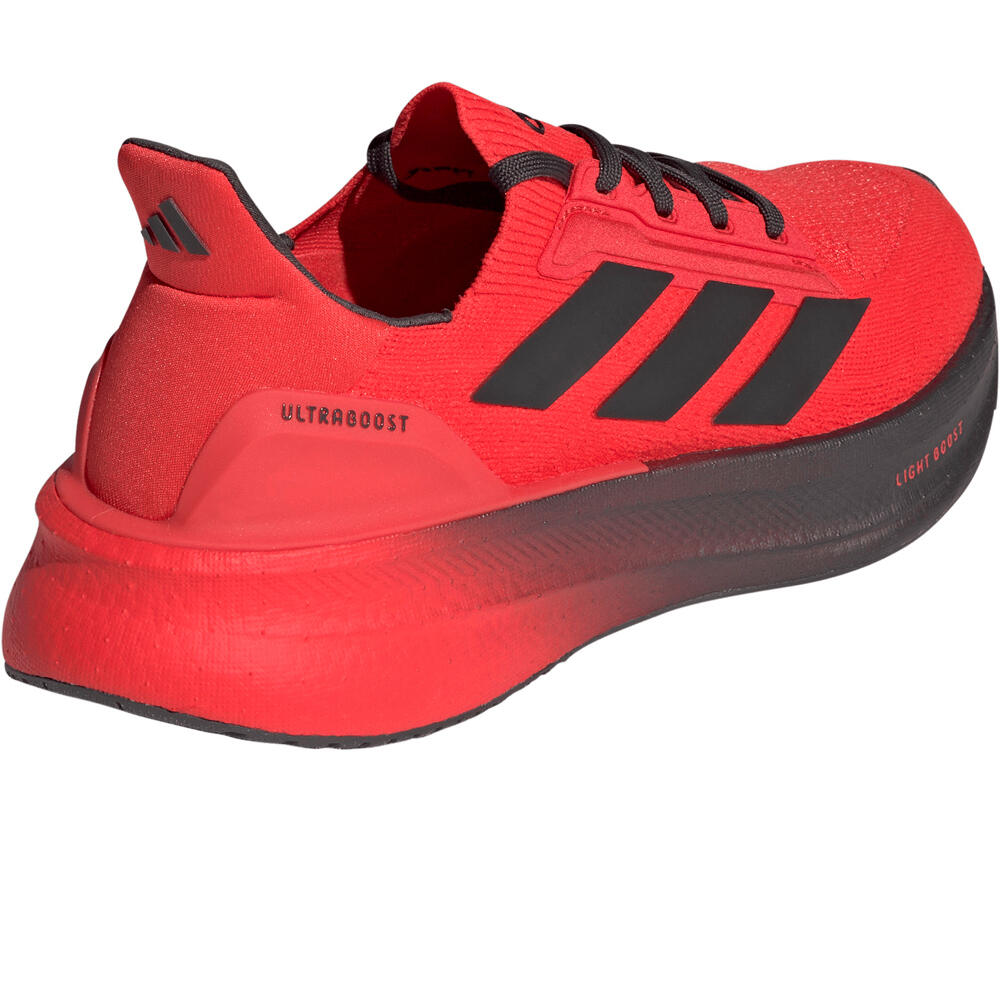adidas zapatilla moda hombre ULTRABOOST 5X AUDI ROJO vista trasera