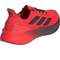 adidas zapatilla moda hombre ULTRABOOST 5X AUDI ROJO vista trasera