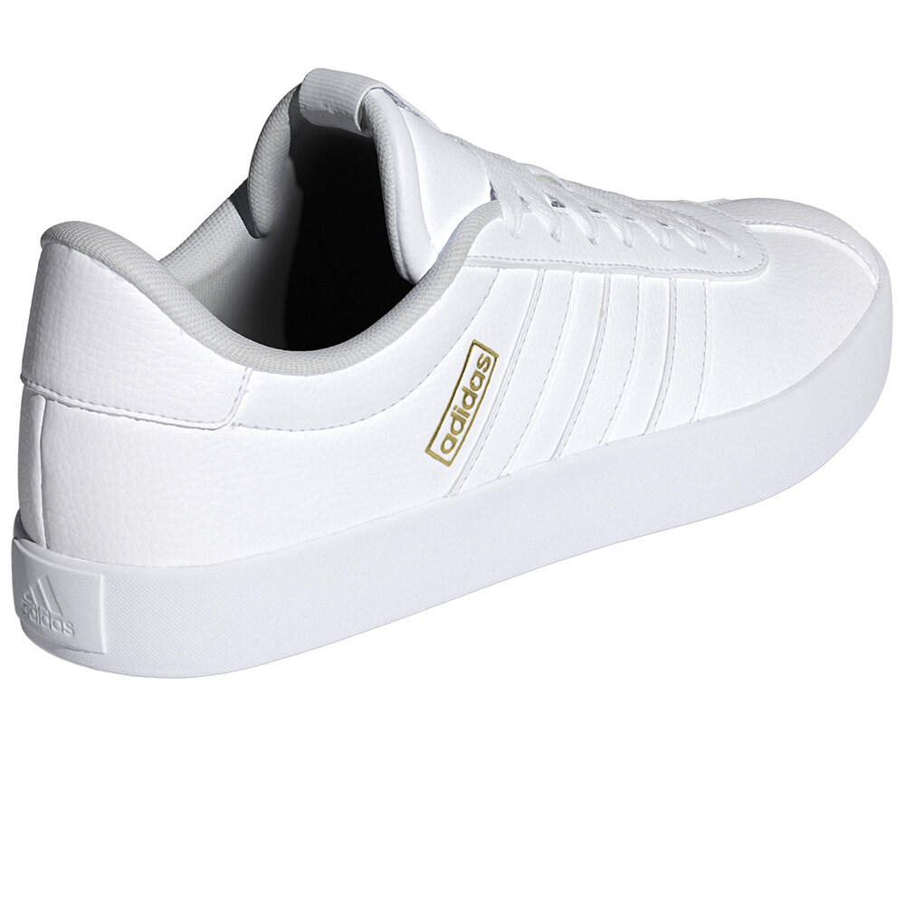 adidas zapatilla moda hombre VL COURT 3.0 BLANCO vista trasera