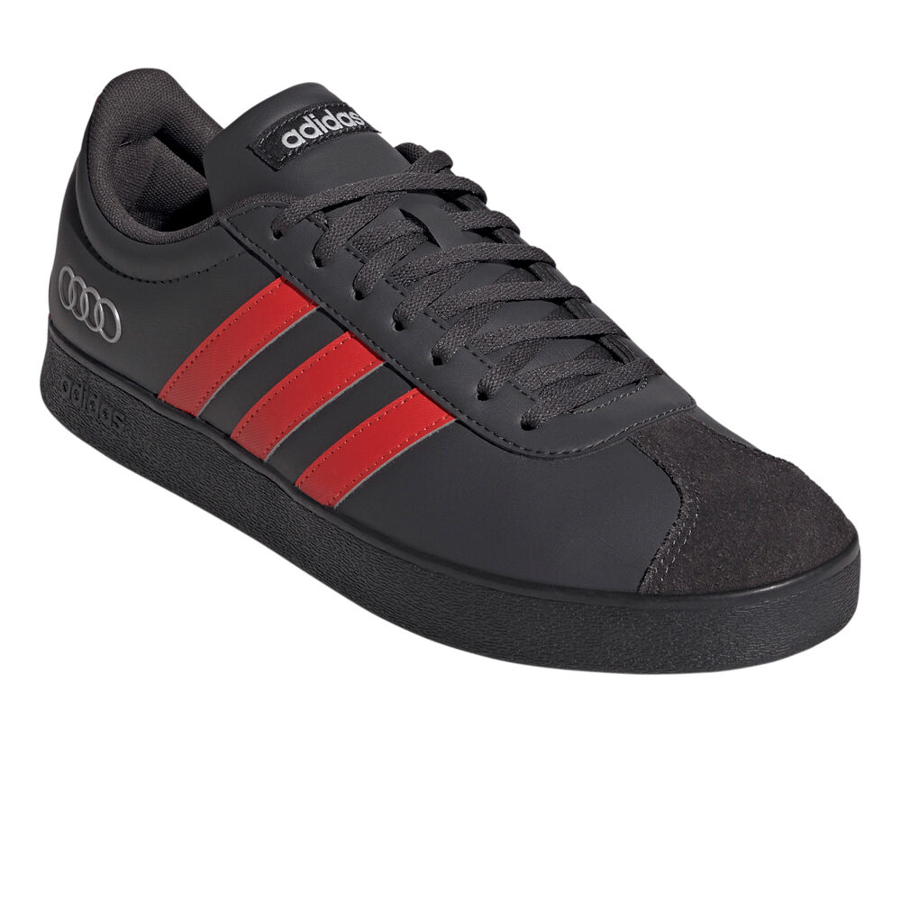 adidas zapatilla moda hombre VL COURT AUDI NEGRO lateral interior