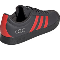 adidas zapatilla moda hombre VL COURT AUDI NEGRO vista trasera