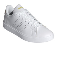 adidas zapatilla moda mujer ADVANTAGE 2.0 BLANCO lateral interior