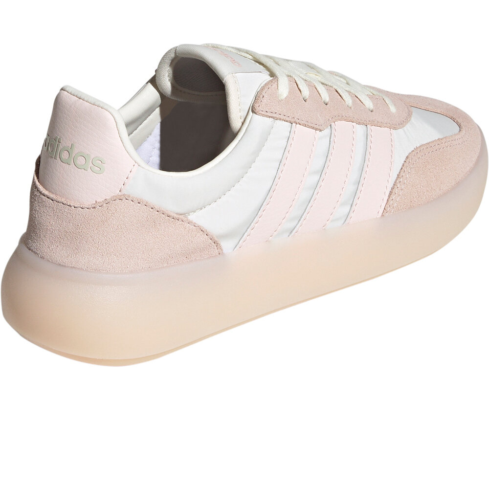 adidas zapatilla moda mujer BARREDA DECODE AZUL vista trasera
