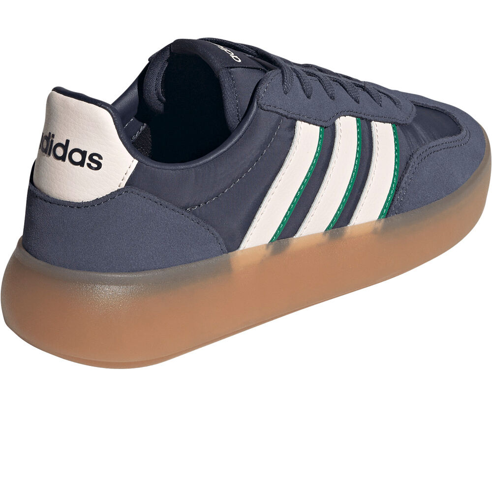 adidas zapatilla moda mujer BARREDA DECODE AZUL vista trasera