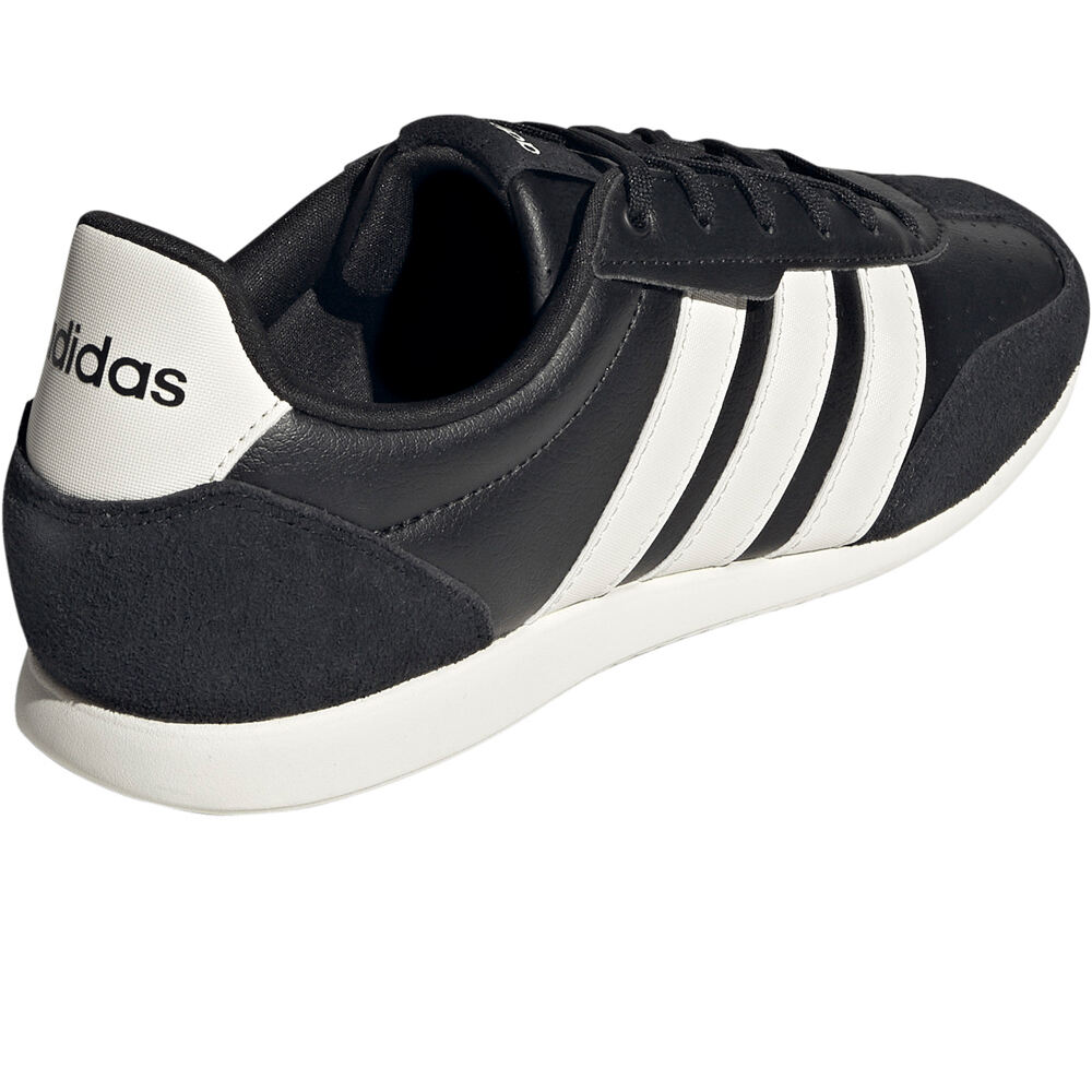 adidas zapatilla moda mujer BARREDA LO NEGRO vista trasera