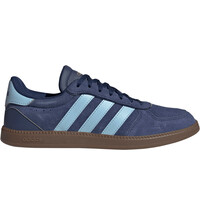 adidas zapatilla moda mujer BREAKNET SLEEK AZUL lateral exterior