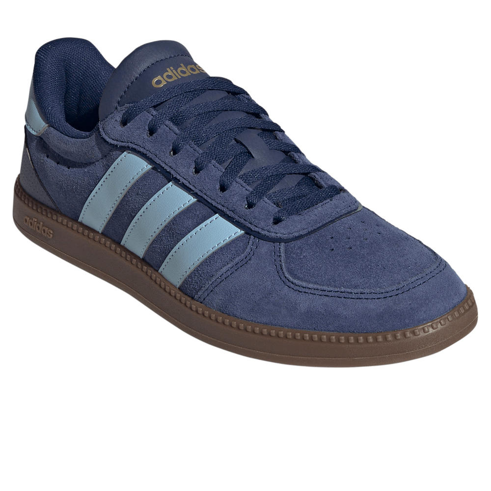 adidas zapatilla moda mujer BREAKNET SLEEK AZUL lateral interior