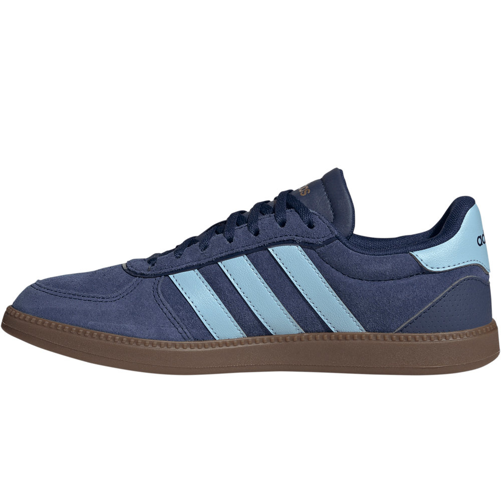 adidas zapatilla moda mujer BREAKNET SLEEK AZUL puntera