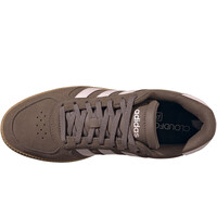 adidas zapatilla moda mujer BREAKNET SLEEK MARRON 05