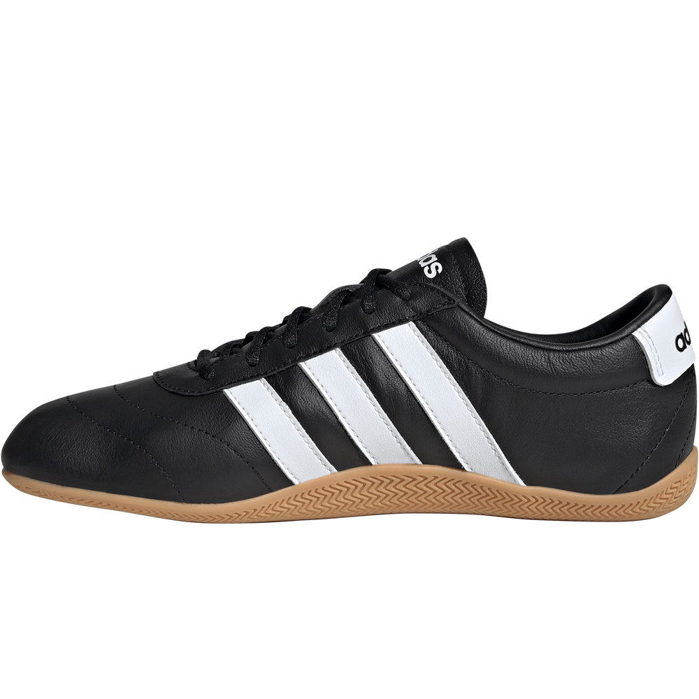 adidas zapatilla moda mujer GRAND COURT LOW NEGRO puntera