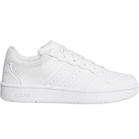 adidas zapatilla moda mujer HOOPS CLASSIC BLANCO lateral exterior