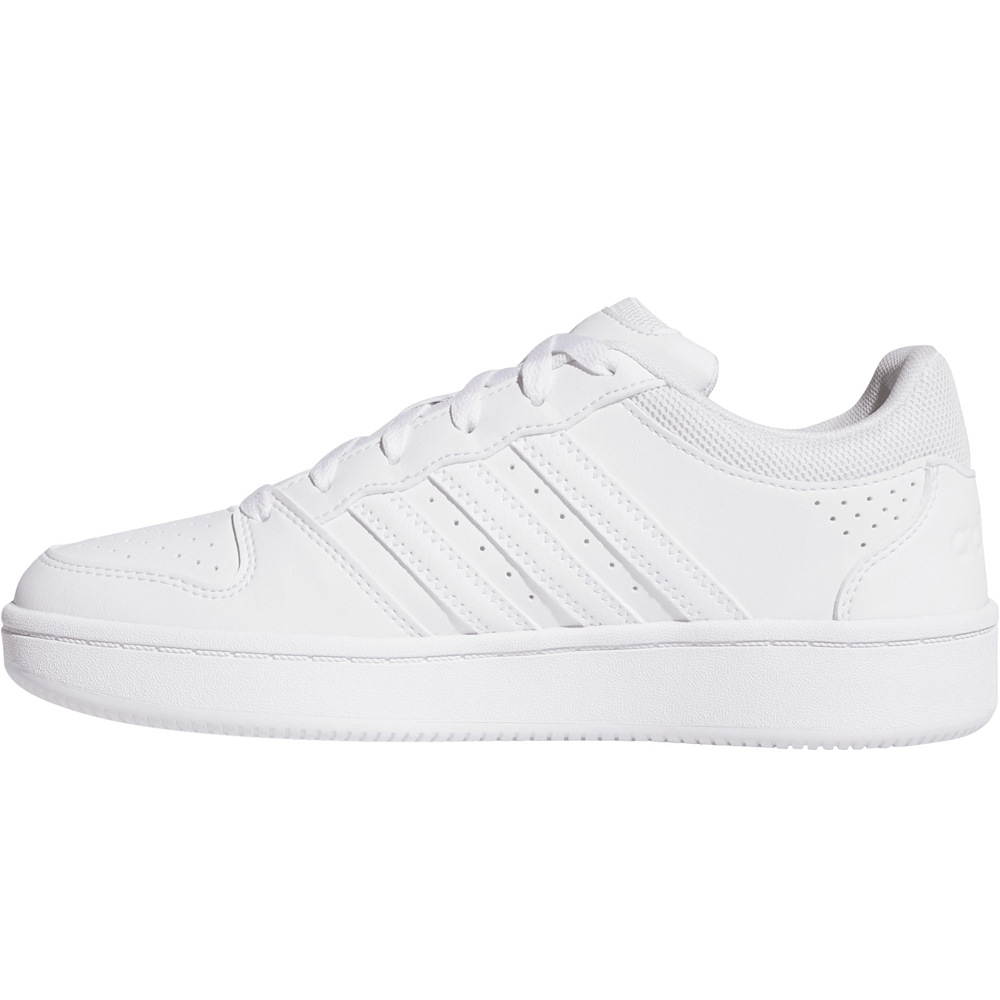 adidas zapatilla moda mujer HOOPS CLASSIC BLANCO puntera
