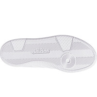 adidas zapatilla moda mujer HOOPS CLASSIC BLANCO vista superior