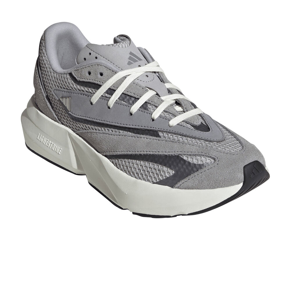 adidas zapatilla moda mujer LIGHTBLAZE GRIS lateral interior