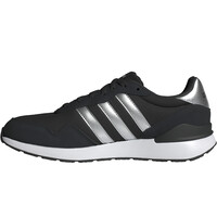 adidas zapatilla moda mujer RUN 60S 4.0 NEGRO puntera