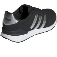 adidas zapatilla moda mujer RUN 60S 4.0 NEGRO vista trasera