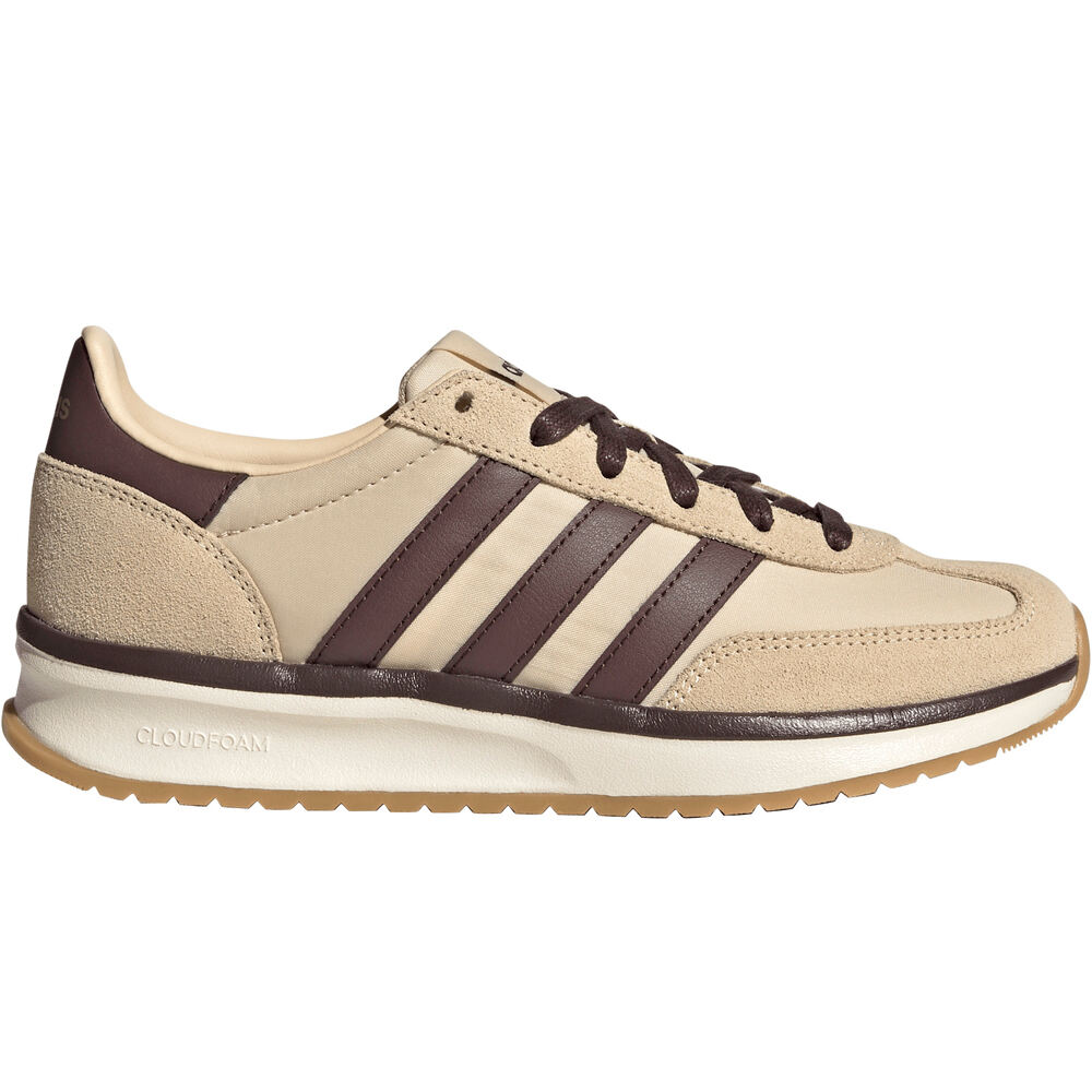 adidas zapatilla moda mujer RUN 70S 2.0 MARRON lateral exterior