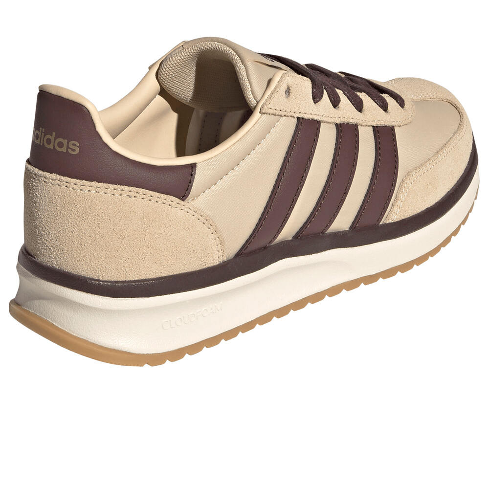 adidas zapatilla moda mujer RUN 70S 2.0 MARRON vista trasera