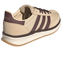 adidas zapatilla moda mujer RUN 70S 2.0 MARRON vista trasera