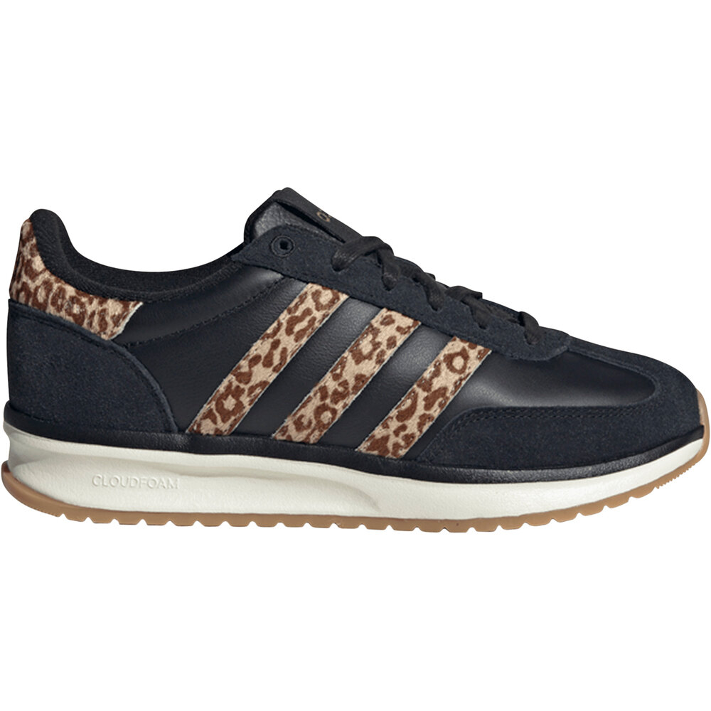 adidas zapatilla moda mujer RUN 70S 2.0 NEGRO lateral exterior