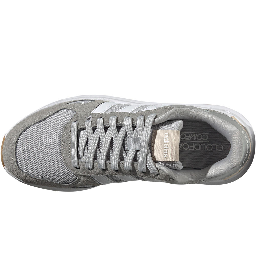 adidas zapatilla moda mujer RUN 84 GRIS 05