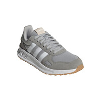 adidas zapatilla moda mujer RUN 84 GRIS lateral interior