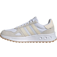 adidas zapatilla moda mujer RUN 84 MARRON puntera