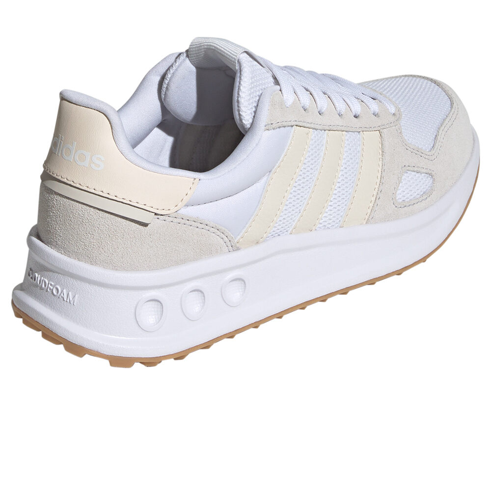 adidas zapatilla moda mujer RUN 84 MARRON vista trasera