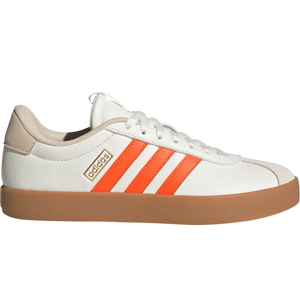adidas zapatilla moda mujer VL COURT 3.0 BLANCO lateral exterior