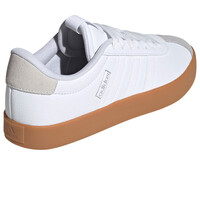adidas zapatilla moda mujer VL COURT 3.0 BLANCO vista trasera