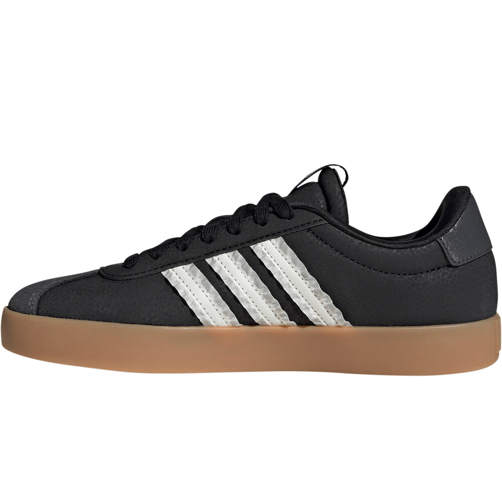 adidas zapatilla moda mujer VL COURT 3.0 NEGRO puntera
