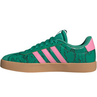 adidas zapatilla moda mujer VL COURT 3.0 VERDE puntera