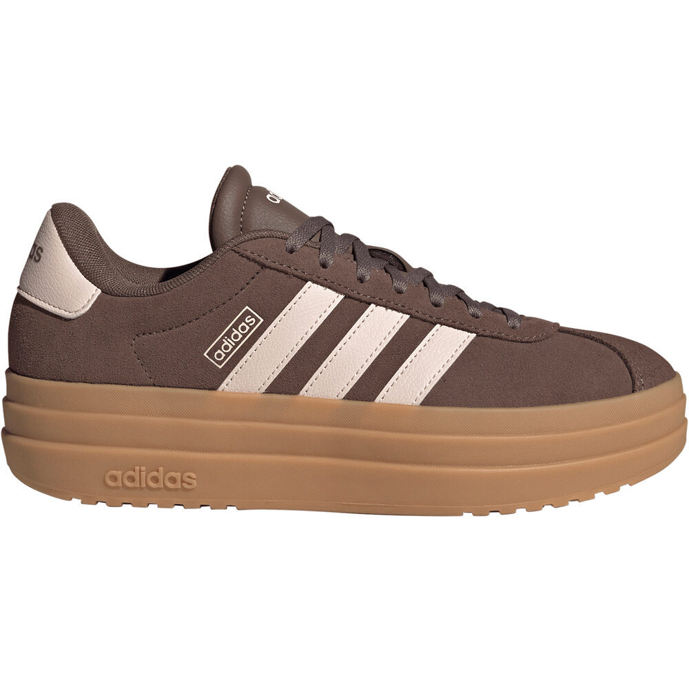 adidas zapatilla moda mujer VL COURT BOLD MARRON lateral exterior